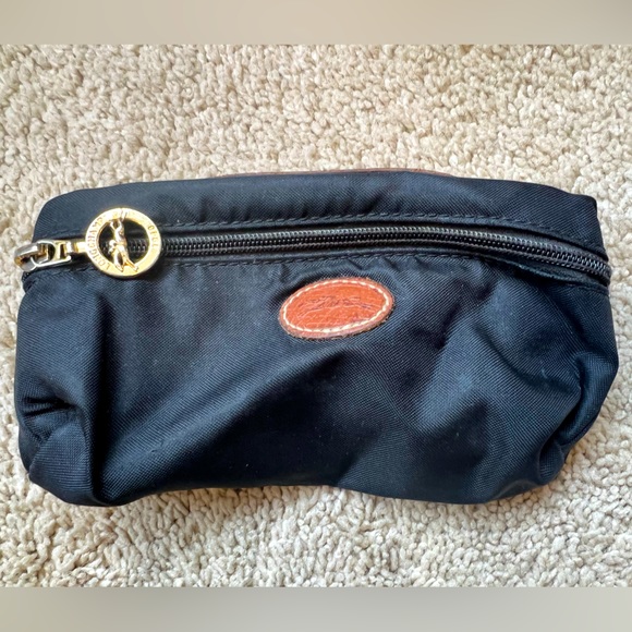Longchamp Bags Longchamp Small Makeup Bag Black Poshmark